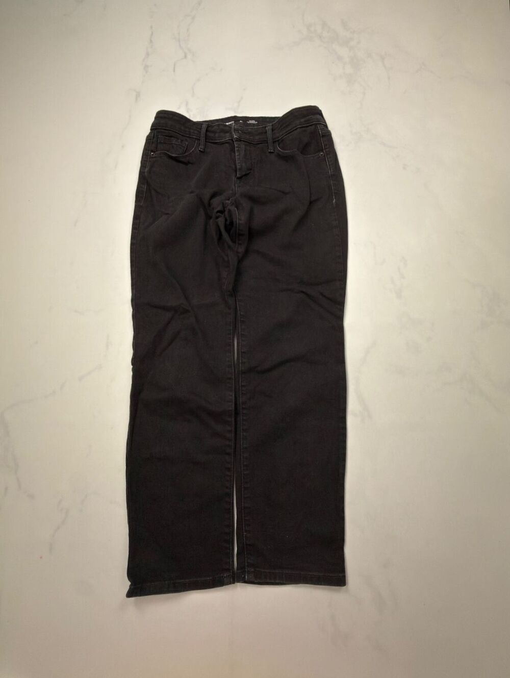 Old Navy Classic Style Jeans Black 2000s Minimalist - Womens 6 Short